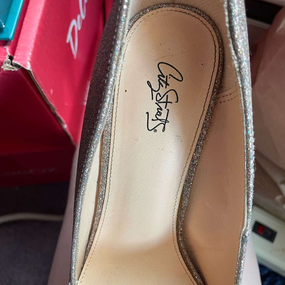 Sparkly Prom/Wedding/Pageant shoes - Picture 3 of 4